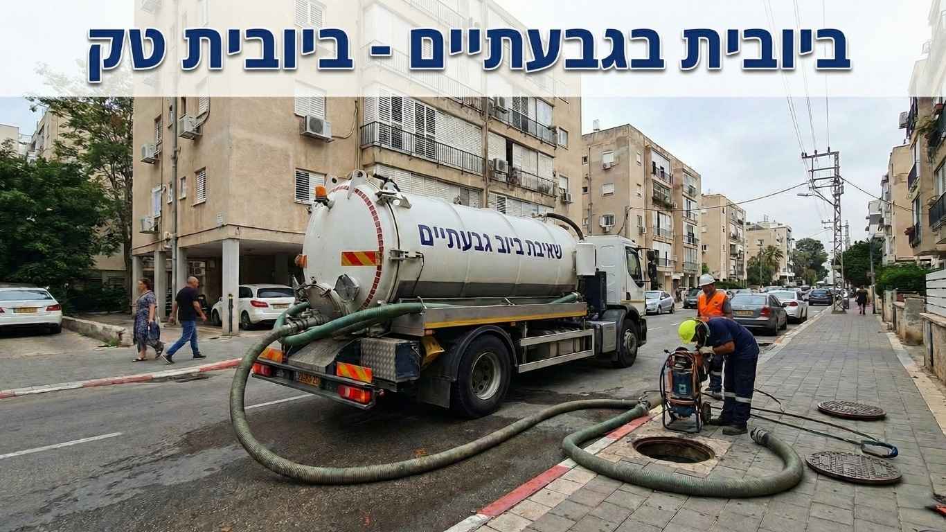 ביובית בגבעתיים