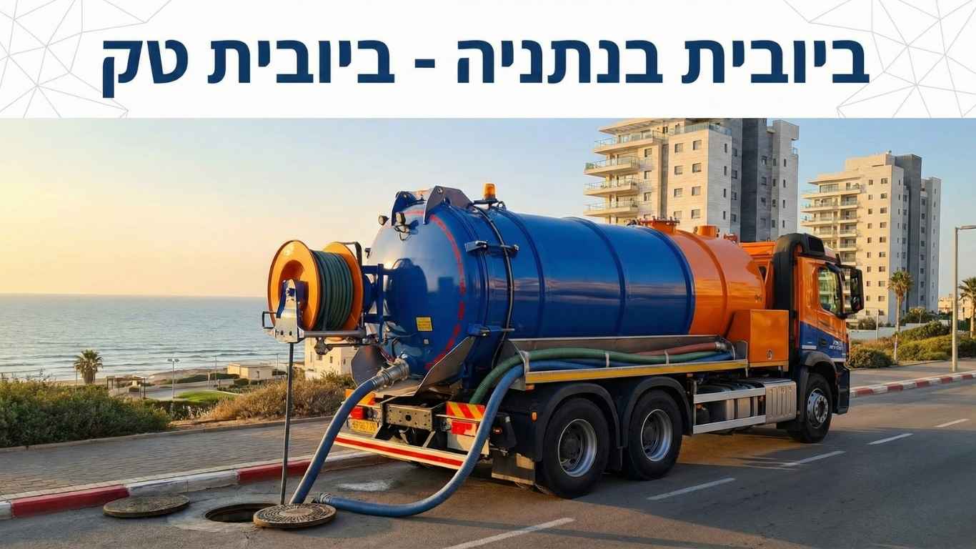 ביובית בנתניה