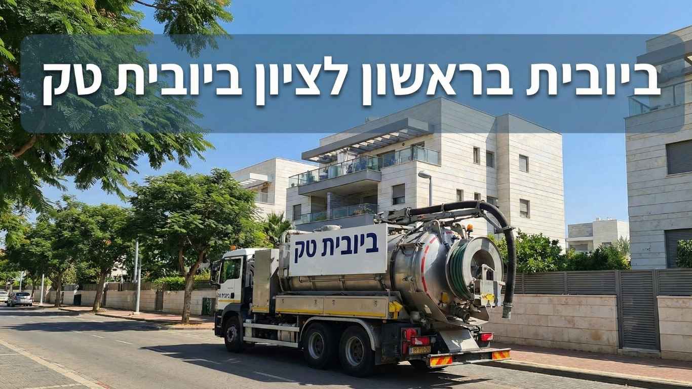 ביובית בראשון לציון